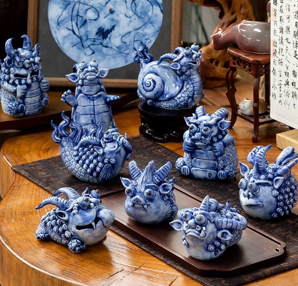 龍生九子茶寵擺飾